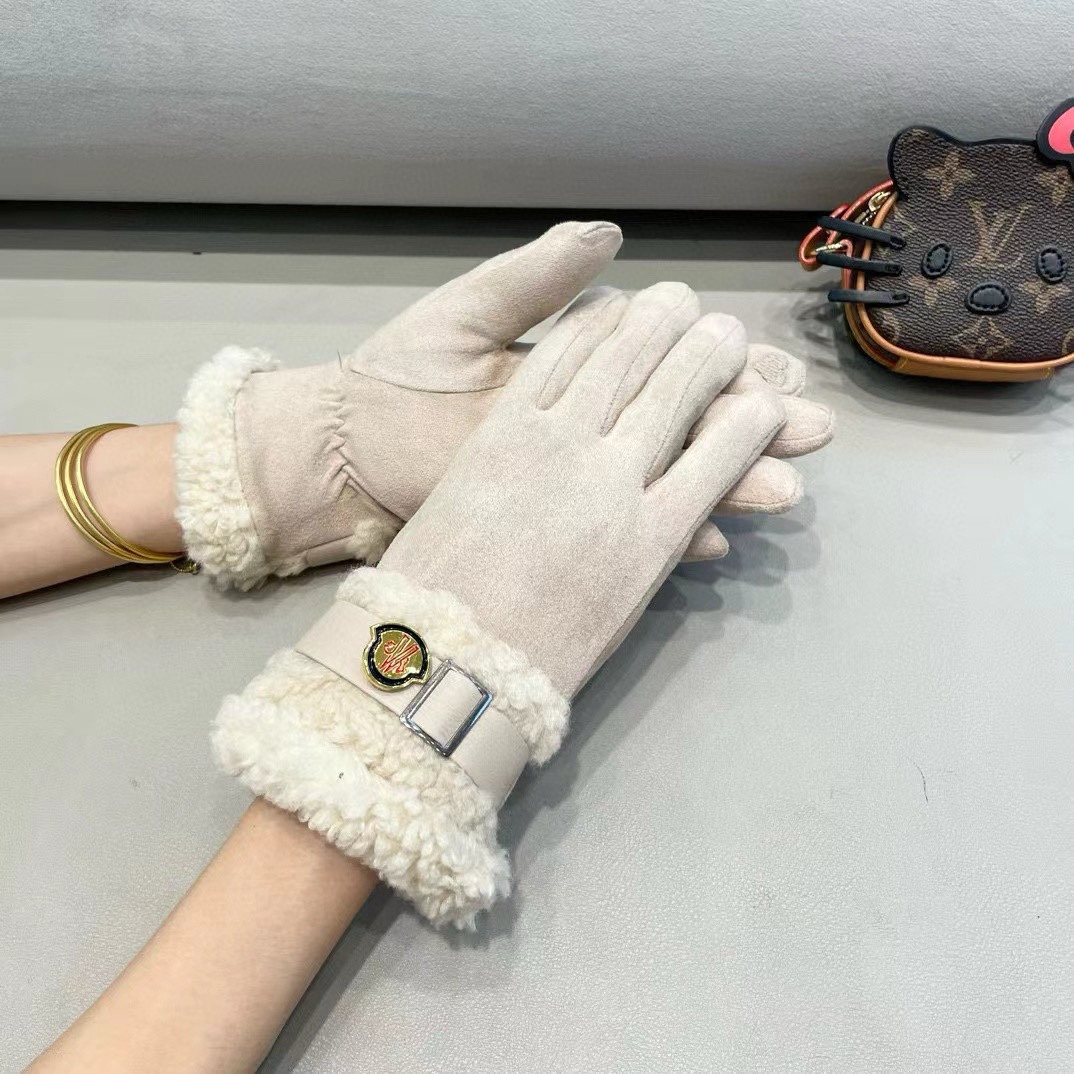 “Moncler Winter Gloves: Thicker Velvet and Warmer Pelts for Women Protection” - 图片 4