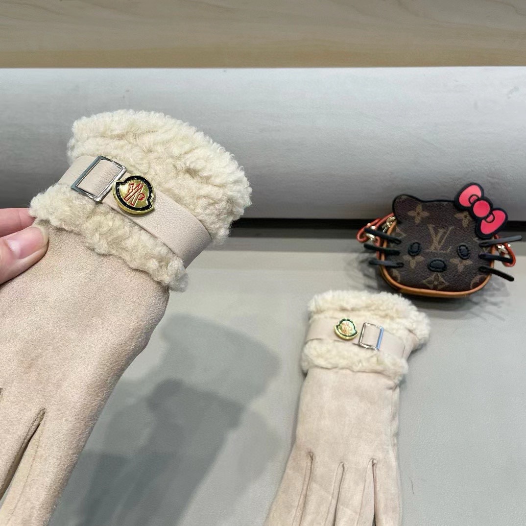 “Moncler Winter Gloves: Thicker Velvet and Warmer Pelts for Women Protection” - 图片 6