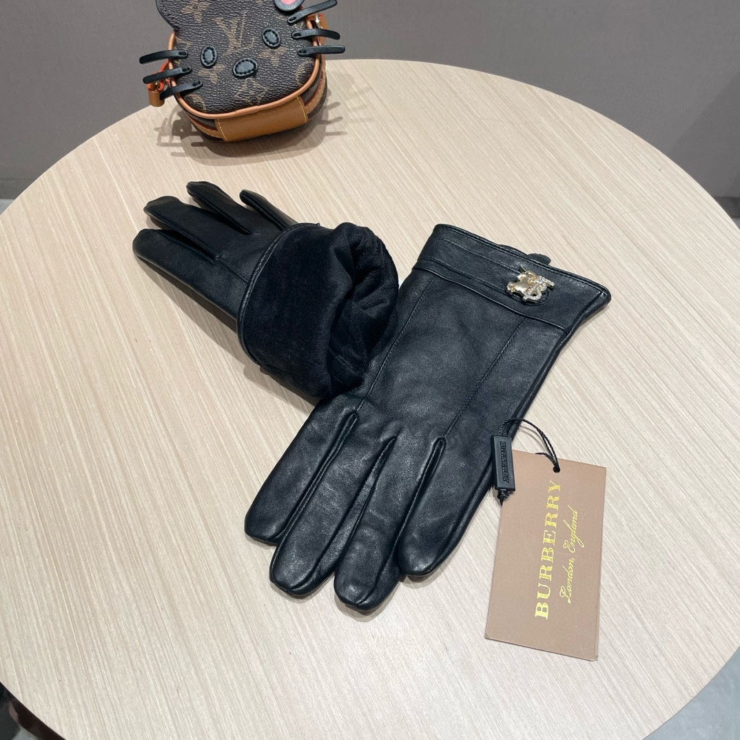 Stylish and Warm Pablo’s Lamb-Skin Gloves for Autumn and Winter, Code L, XL - 图片 4