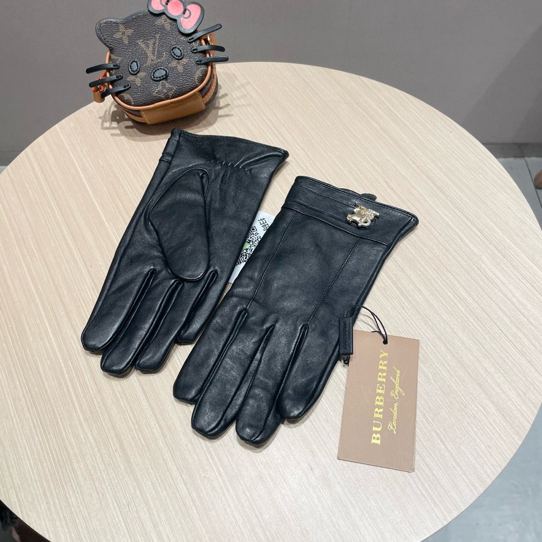 Stylish and Warm Pablo’s Lamb-Skin Gloves for Autumn and Winter, Code L, XL - 图片 3