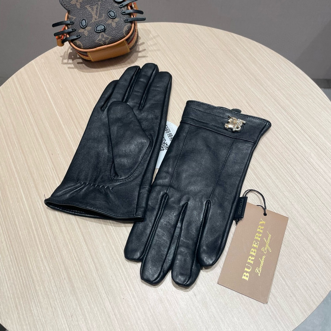 Stylish and Warm Pablo’s Lamb-Skin Gloves for Autumn and Winter, Code L, XL - 图片 5