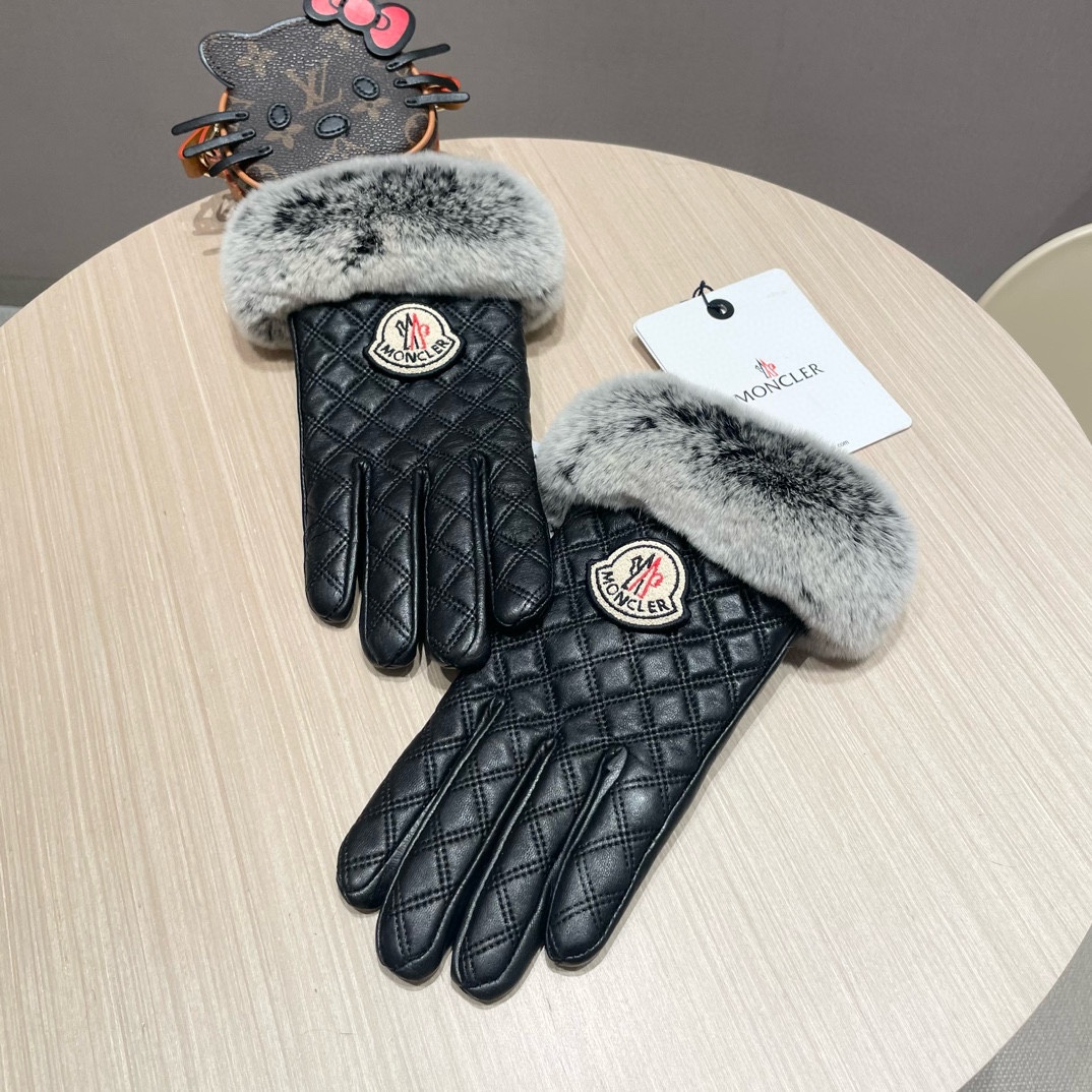 Fashionable and Warm Rabbit-Weasel Gloves for Autumn and Winter Comfort - 图片 5