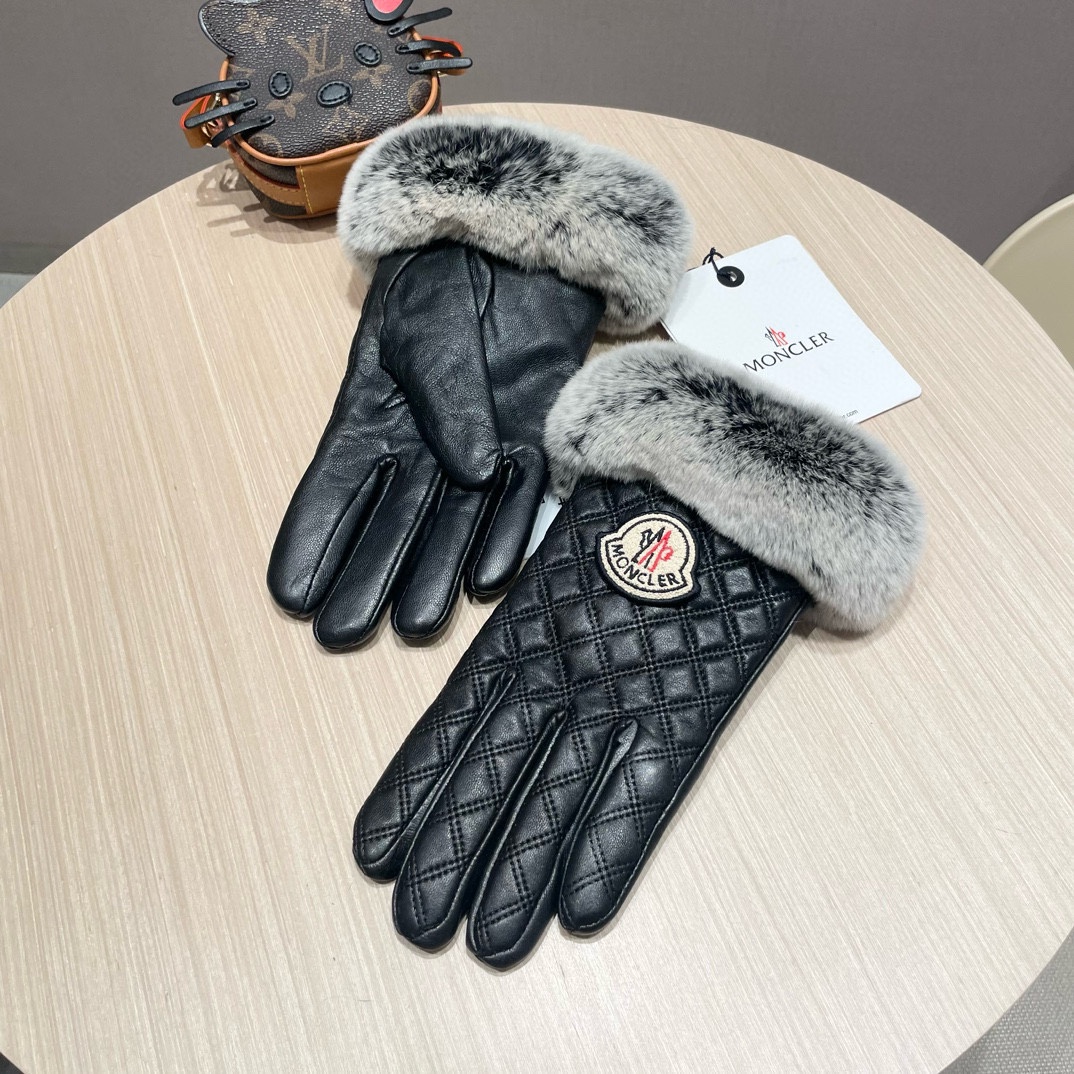 Fashionable and Warm Rabbit-Weasel Gloves for Autumn and Winter Comfort - 图片 7