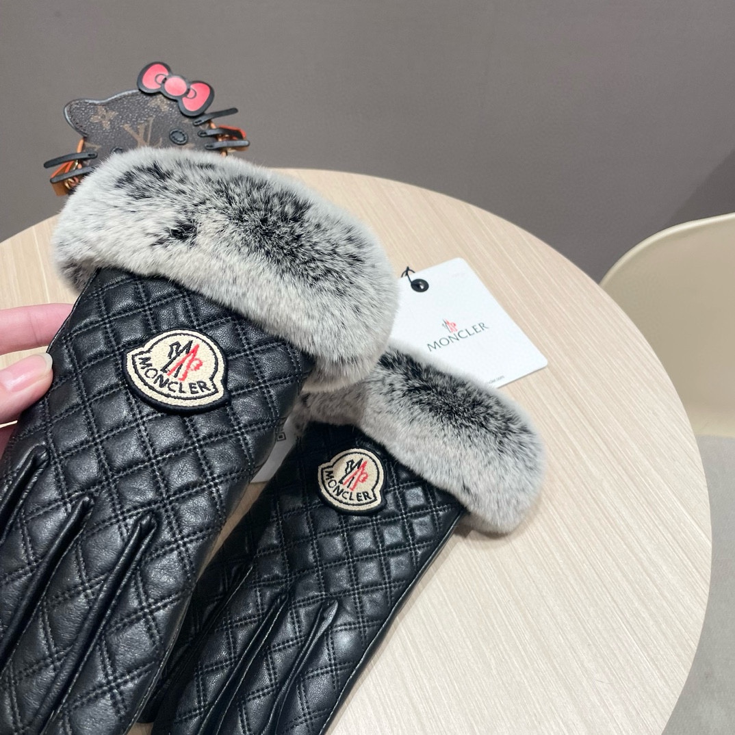 Fashionable and Warm Rabbit-Weasel Gloves for Autumn and Winter Comfort - 图片 6