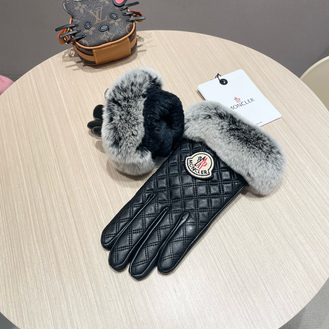 Fashionable and Warm Rabbit-Weasel Gloves for Autumn and Winter Comfort - 图片 8