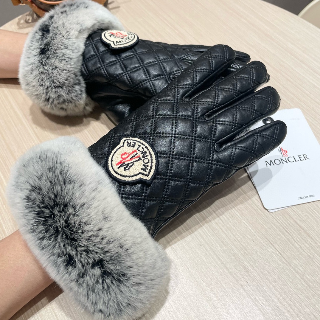 Fashionable and Warm Rabbit-Weasel Gloves for Autumn and Winter Comfort - 图片 2