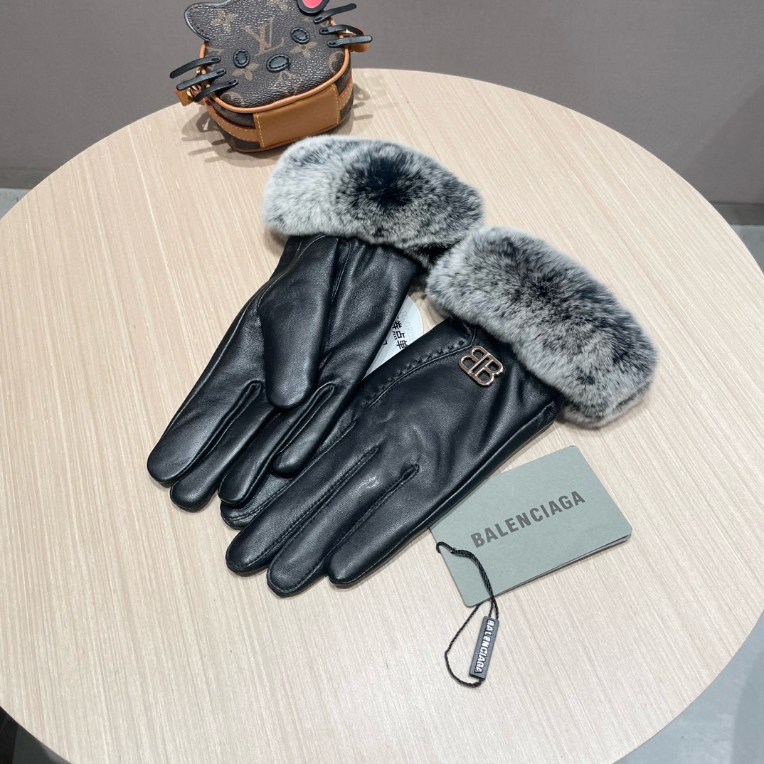 Parisian New Hare Lady Gloves: High-Quality Wool, Super Thin Cortex, Comfortable Fit - 图片 6