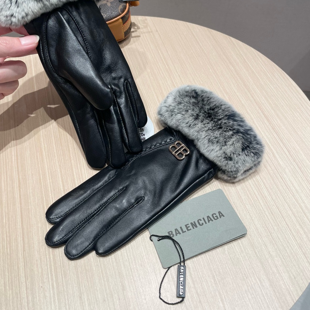Parisian New Hare Lady Gloves: High-Quality Wool, Super Thin Cortex, Comfortable Fit - 图片 8