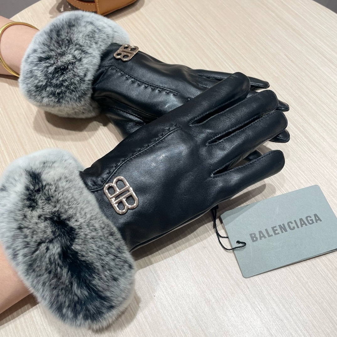 Parisian New Hare Lady Gloves: High-Quality Wool, Super Thin Cortex, Comfortable Fit - 图片 2