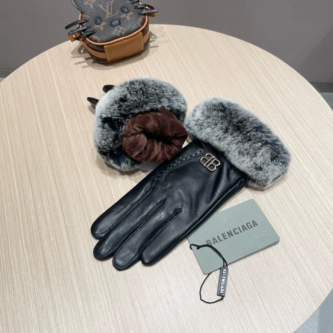 Parisian New Hare Lady Gloves: High-Quality Wool, Super Thin Cortex, Comfortable Fit - 图片 7