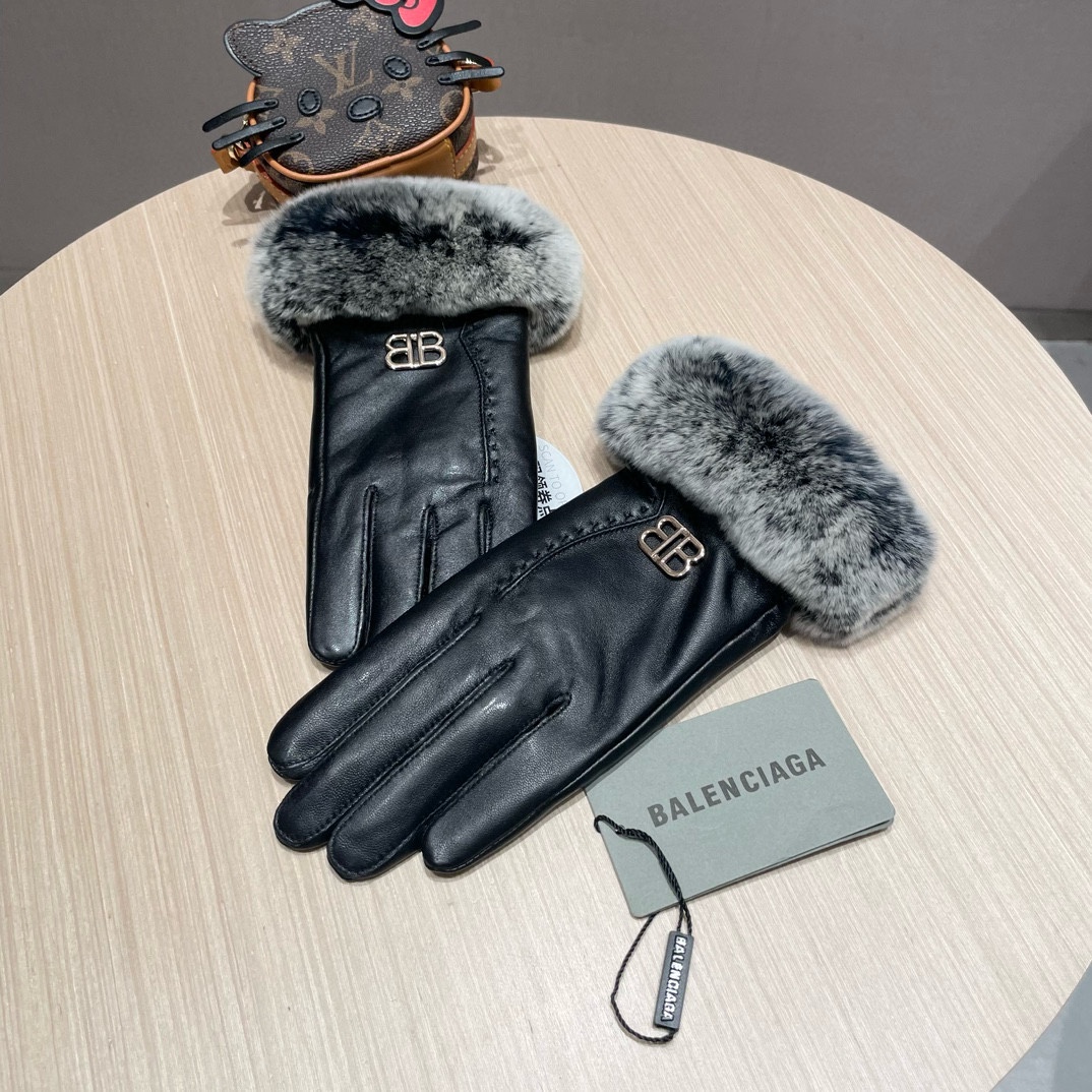 Parisian New Hare Lady Gloves: High-Quality Wool, Super Thin Cortex, Comfortable Fit - 图片 5