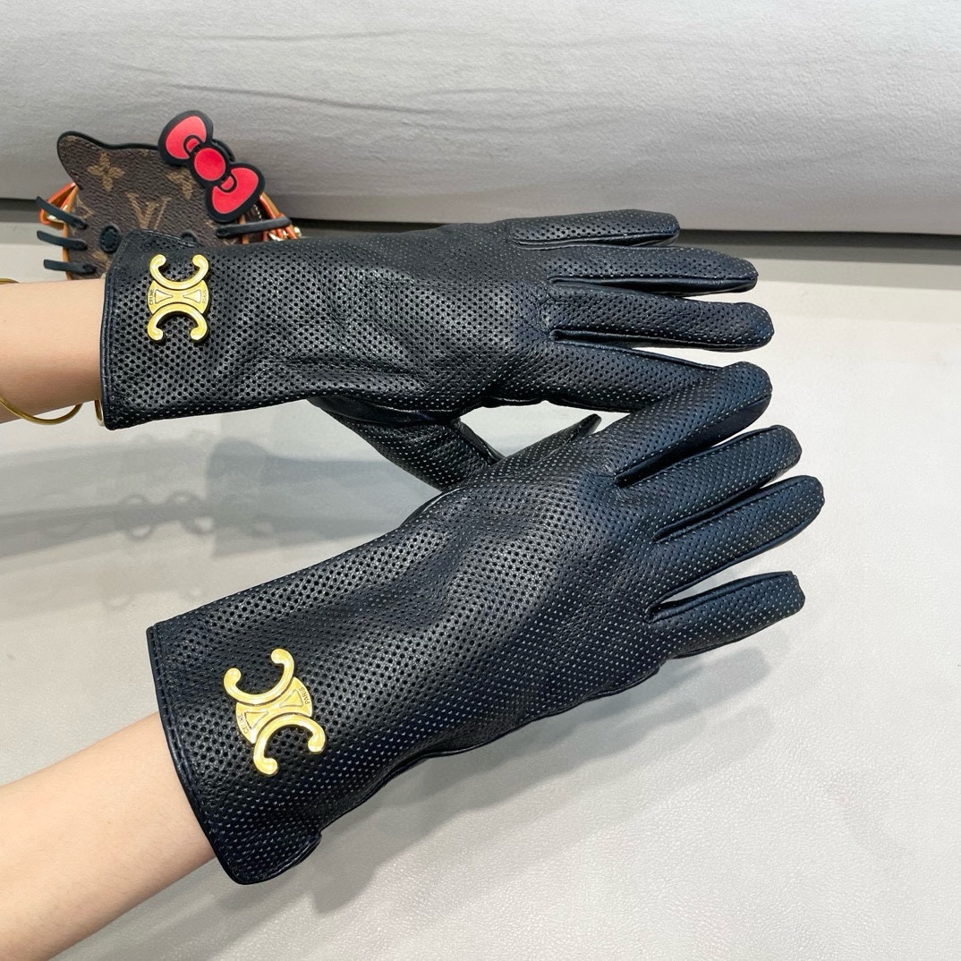Céline’s New Lamb-Skin Fashion Gloves: Cozy, Soft, and Stylish for Autumn/Winter - 图片 3