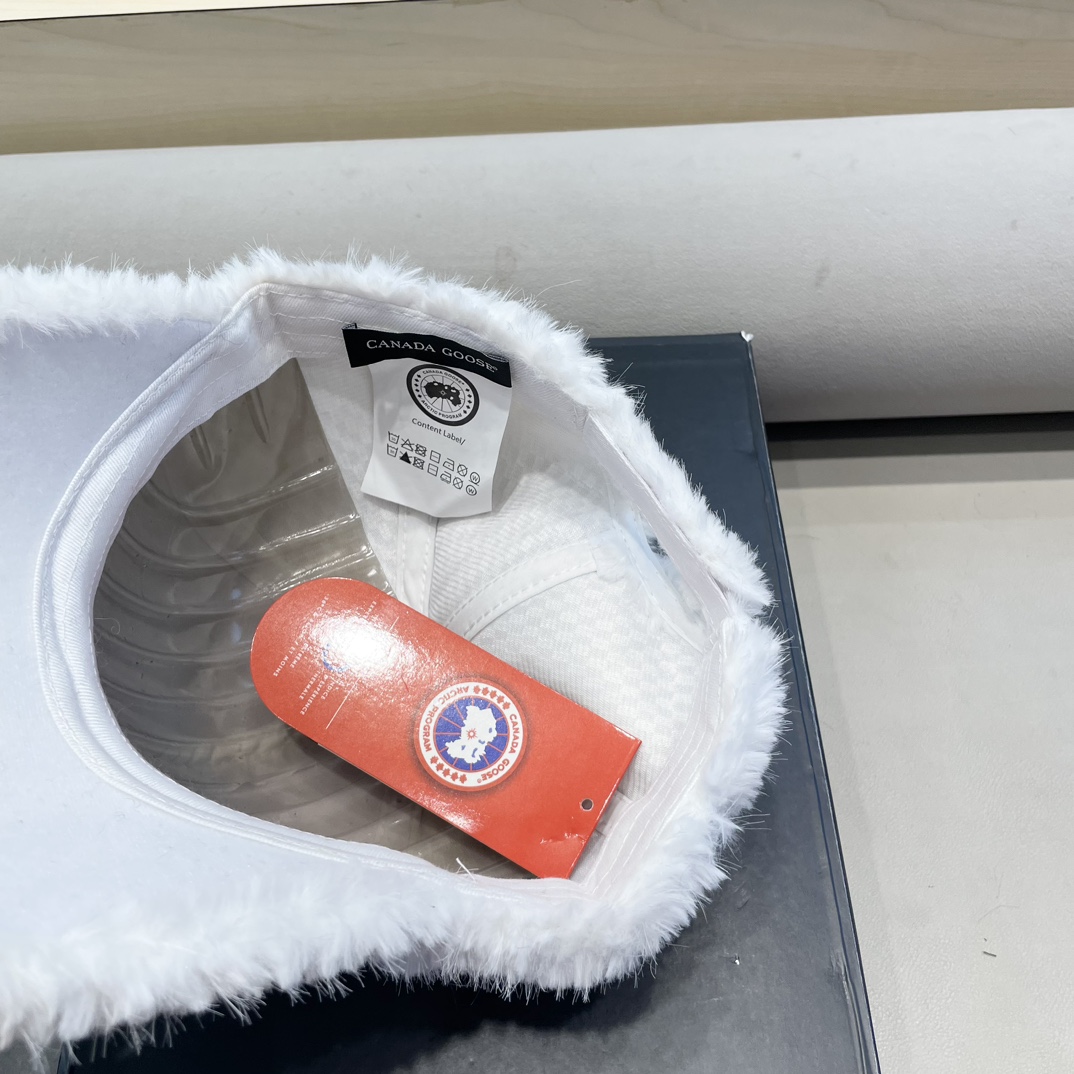 P105 CANADIAN OFFICIAL SIMONE GOOSE BASEBALL CAP WARMS UP IN THE AUTUMN AND WINTER - 图片 8