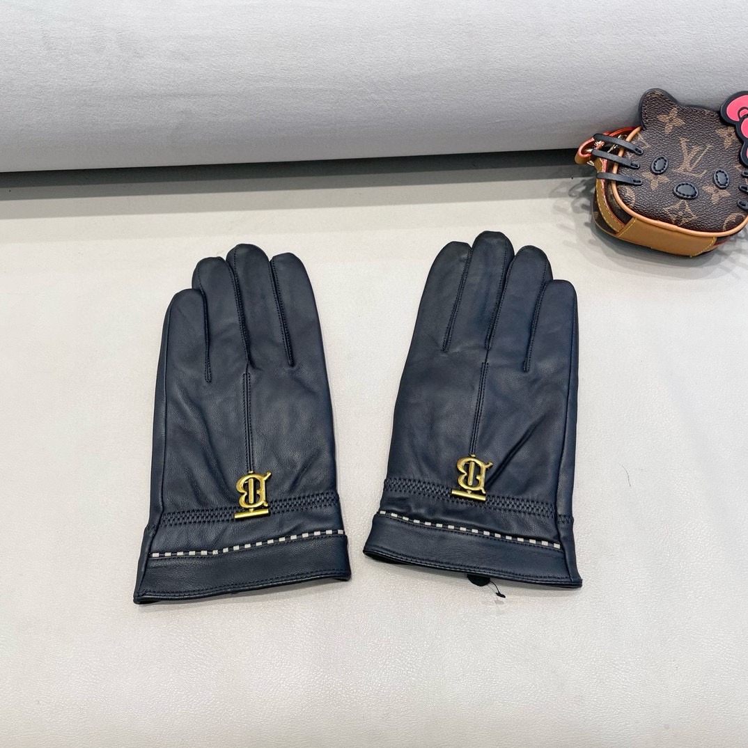 Stylish and Warm Lamb-Skin Gloves for Autumn and Winter in XL and XXL Sizes - 图片 8