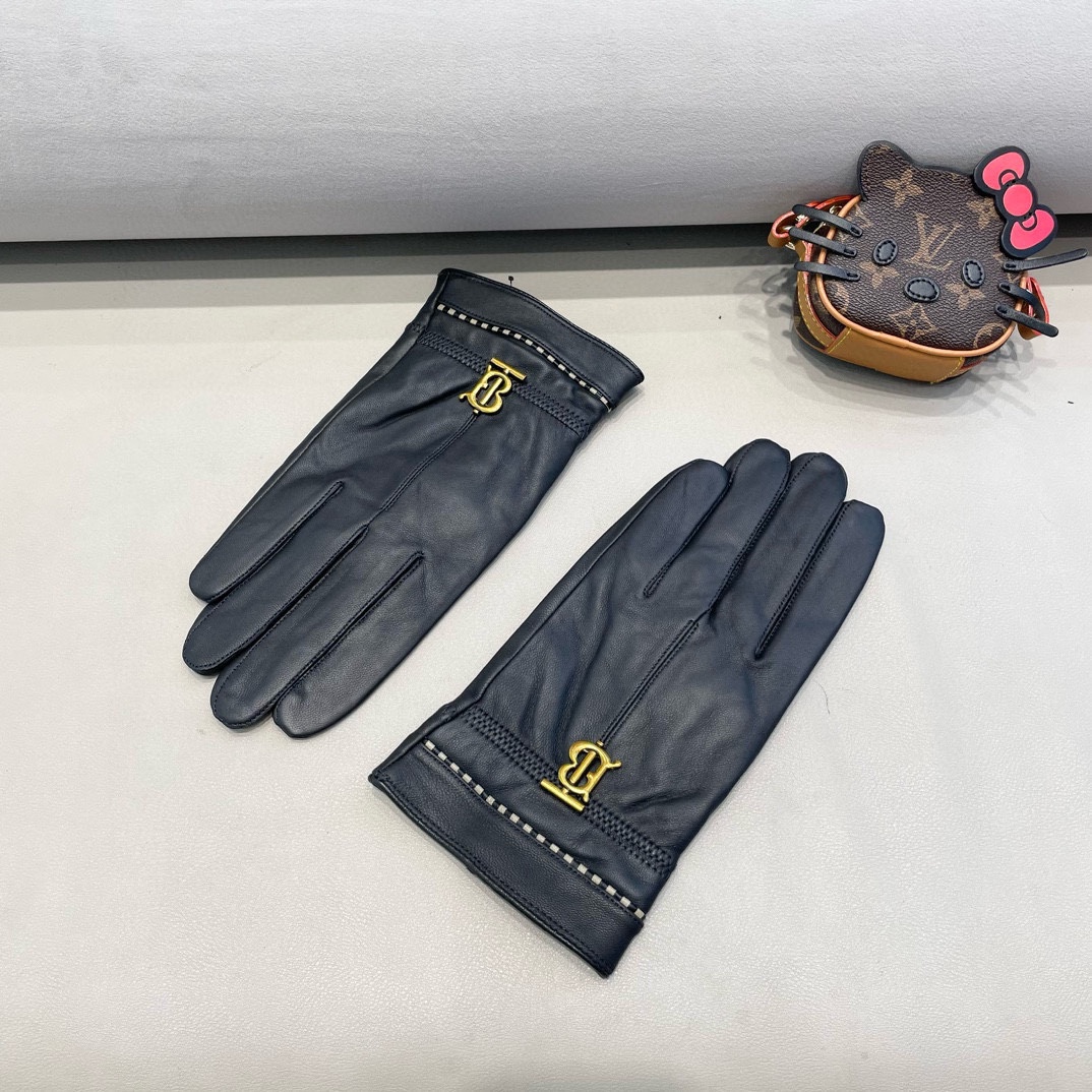 Stylish and Warm Lamb-Skin Gloves for Autumn and Winter in XL and XXL Sizes - 图片 7