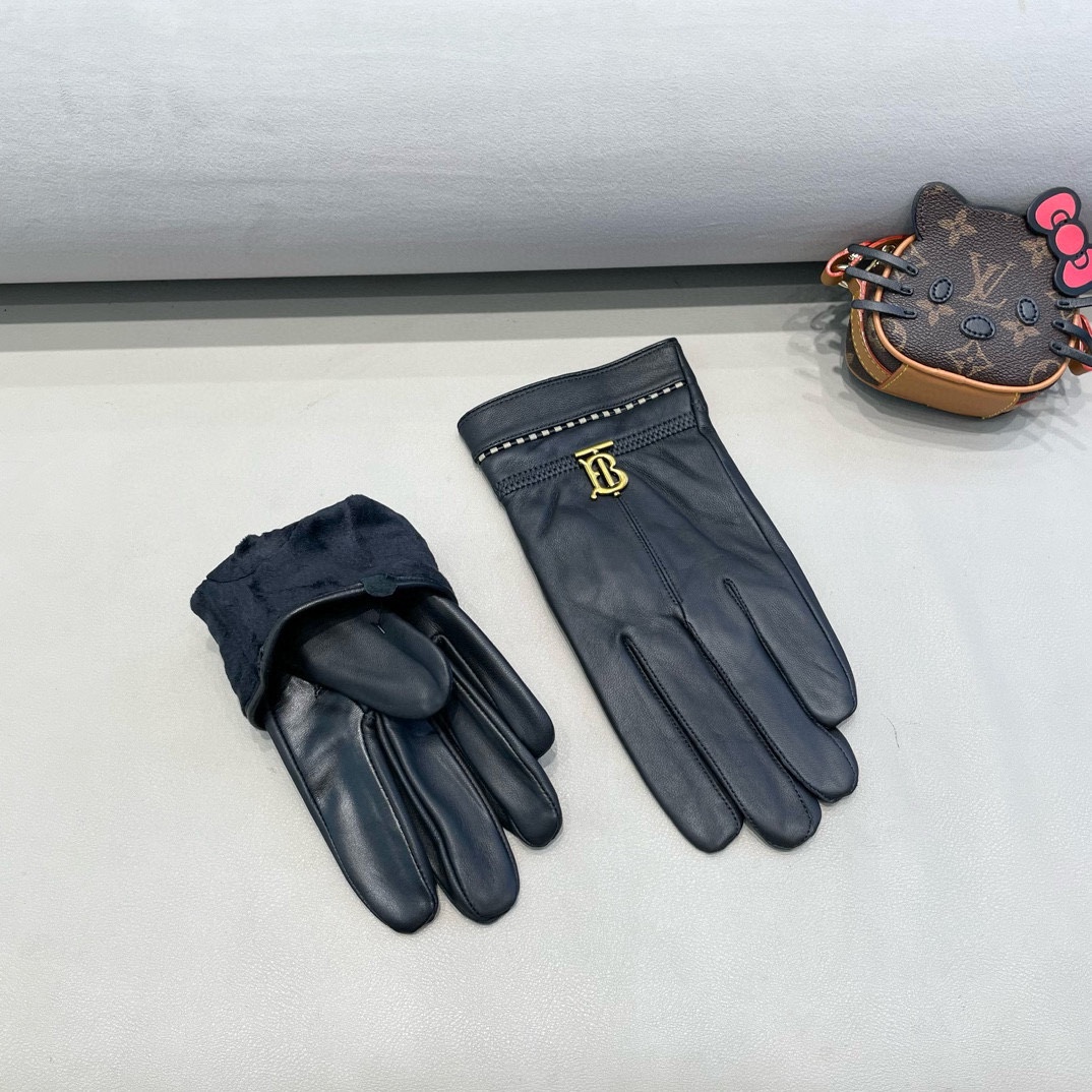 Stylish and Warm Lamb-Skin Gloves for Autumn and Winter in XL and XXL Sizes - 图片 3