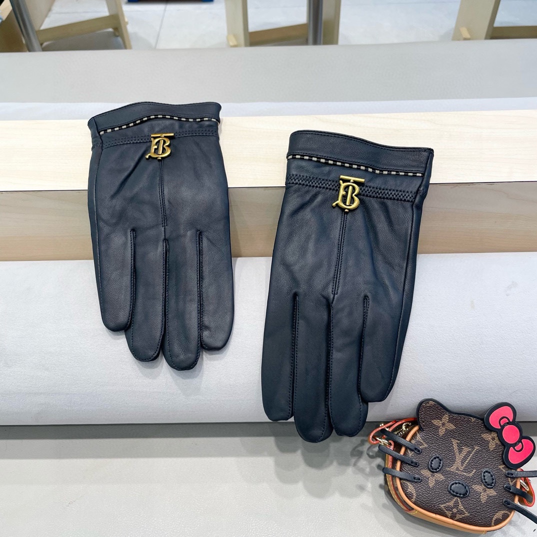 Stylish and Warm Lamb-Skin Gloves for Autumn and Winter in XL and XXL Sizes - 图片 9