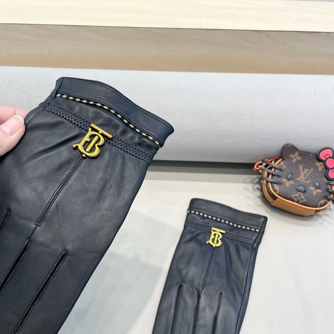 Stylish and Warm Lamb-Skin Gloves for Autumn and Winter in XL and XXL Sizes - 图片 5