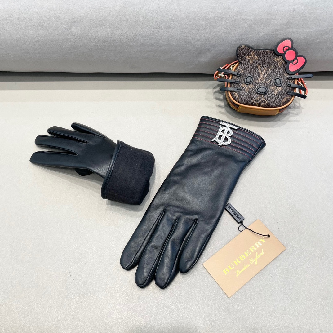 Barboli Women’s Sheepskin Gloves: Fashionable, Warm, Cozy, Classic Simplicity for Autumn/Winter. - 图片 7