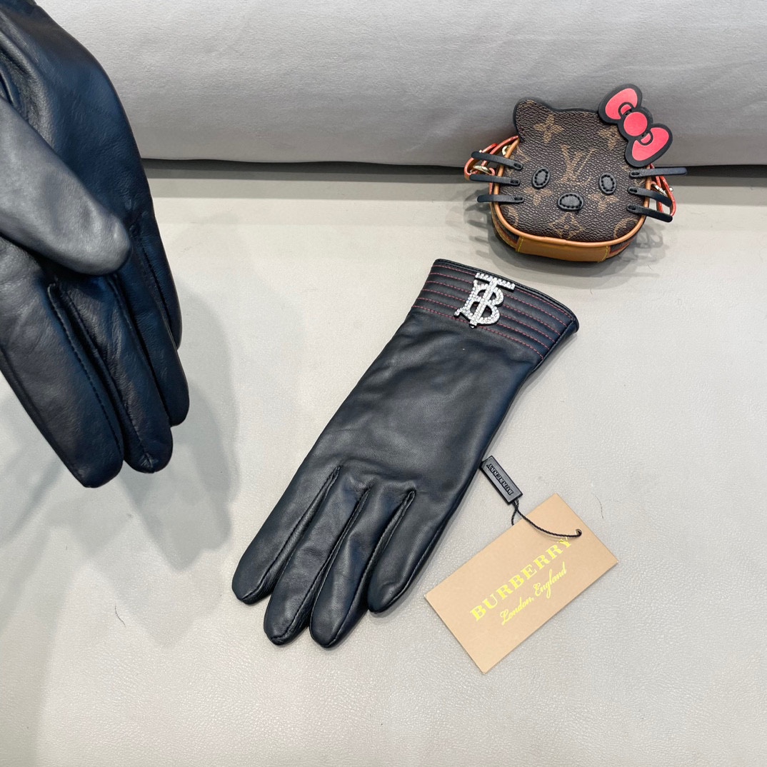 Barboli Women’s Sheepskin Gloves: Fashionable, Warm, Cozy, Classic Simplicity for Autumn/Winter. - 图片 8