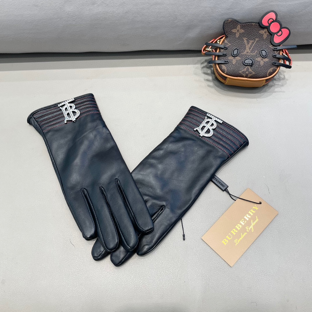Barboli Women’s Sheepskin Gloves: Fashionable, Warm, Cozy, Classic Simplicity for Autumn/Winter. - 图片 9