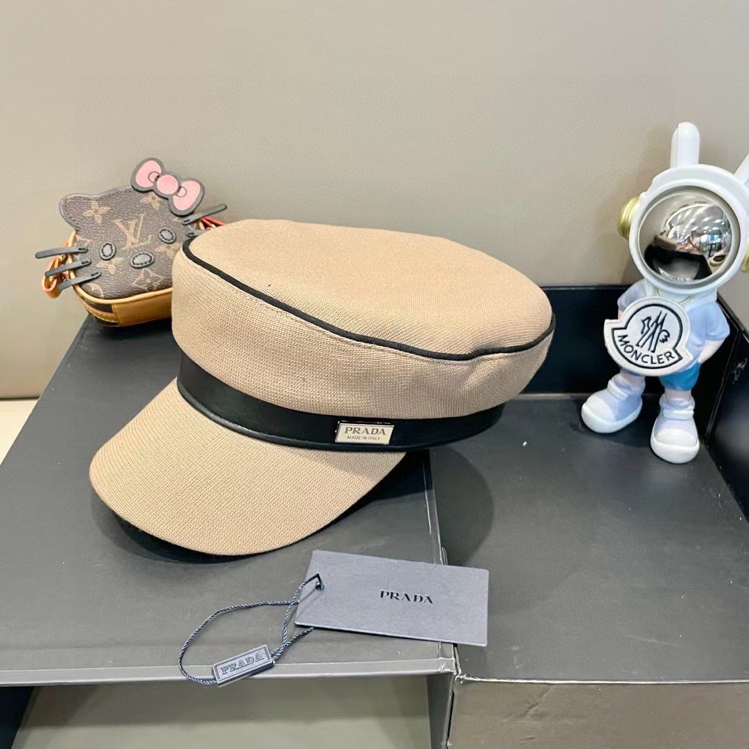 NO:217890,Prada Prada autumn and winter new counter synchronized big brand military hats, new models are on the shelves, super easy to match, hurry up and buy hats, fisherman hats, baseball hats, knitted hats, hats, prada, prada, espadrilles, hats19860909普拉达Prada秋冬新款专柜同步大牌军帽,新款上架,超好搭配,赶紧入手吧帽子渔夫帽棒球帽针织帽,帽子,prada,prada,espadrilles,hats,hat
