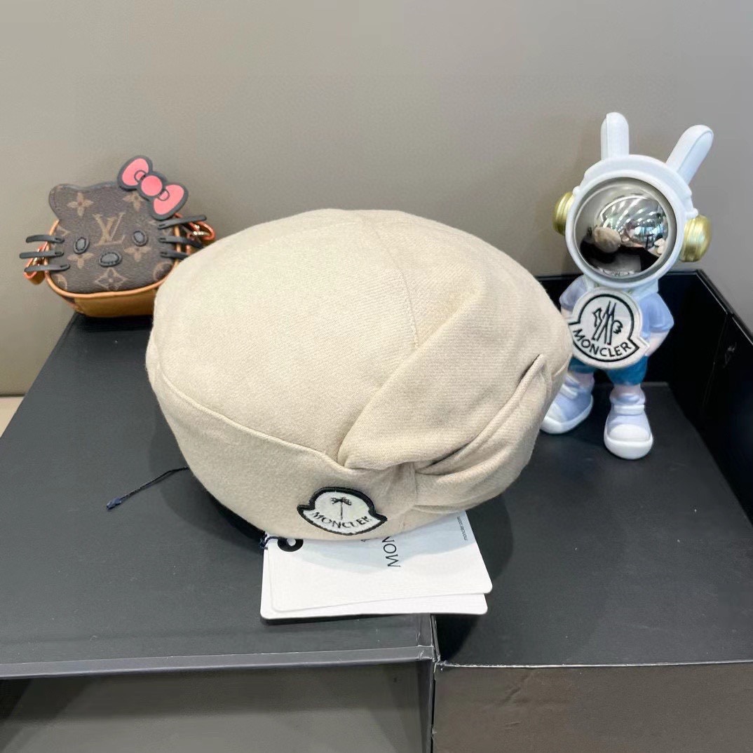NO:217936,MONCLER cover new beret, wool fabric, small fragrance style high-end customization, goddess must have, head circumference 57cm hat, fisherman hat baseball hat knit hat, hat, christian louboutin, Moncler, espadrilles, hats19860909MONCLER蒙口 新款贝雷帽,羊毛面料,小香风高级定制,女神必备,头围57cm帽子渔夫帽棒球帽针织帽,帽子,christian louboutin,Moncler,espadrilles,hats,hat