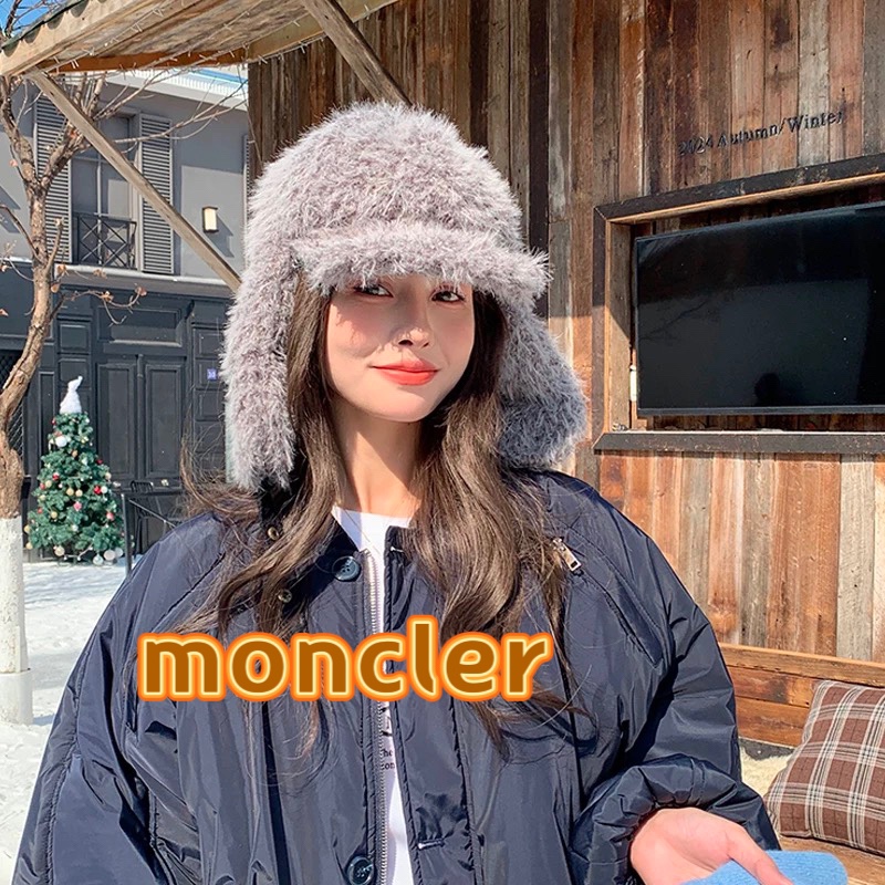 NO:218002,Moncler Japanese solid color plush Lei Feng hat women's new winter atmosphere thickened warm riding cold ear protection flying hat fisherman hat baseball hat knit hat, hat, christian louboutin, espadrilles, hats19860909moncler日系纯色毛绒雷锋帽女冬季新款氛围感加厚保暖骑行防寒护耳飞行帽帽子渔夫帽棒球帽针织帽,帽子,christian louboutin,espadrilles,hats,hat