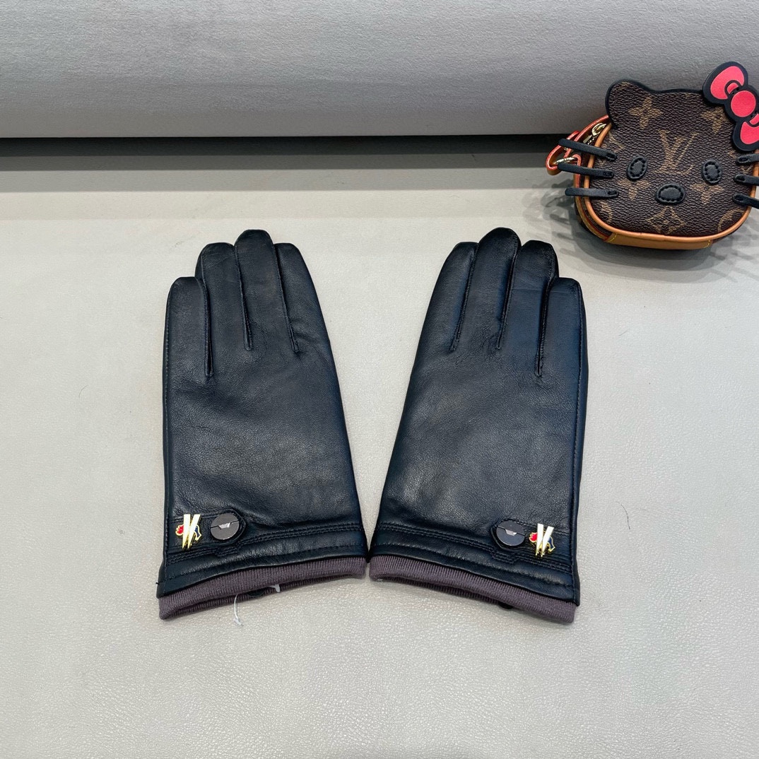 “Stylish Lamb-Skin Gloves for Autumn/Winter: Warm, Cozy, Classic Design (XL-XXL)” - 图片 6