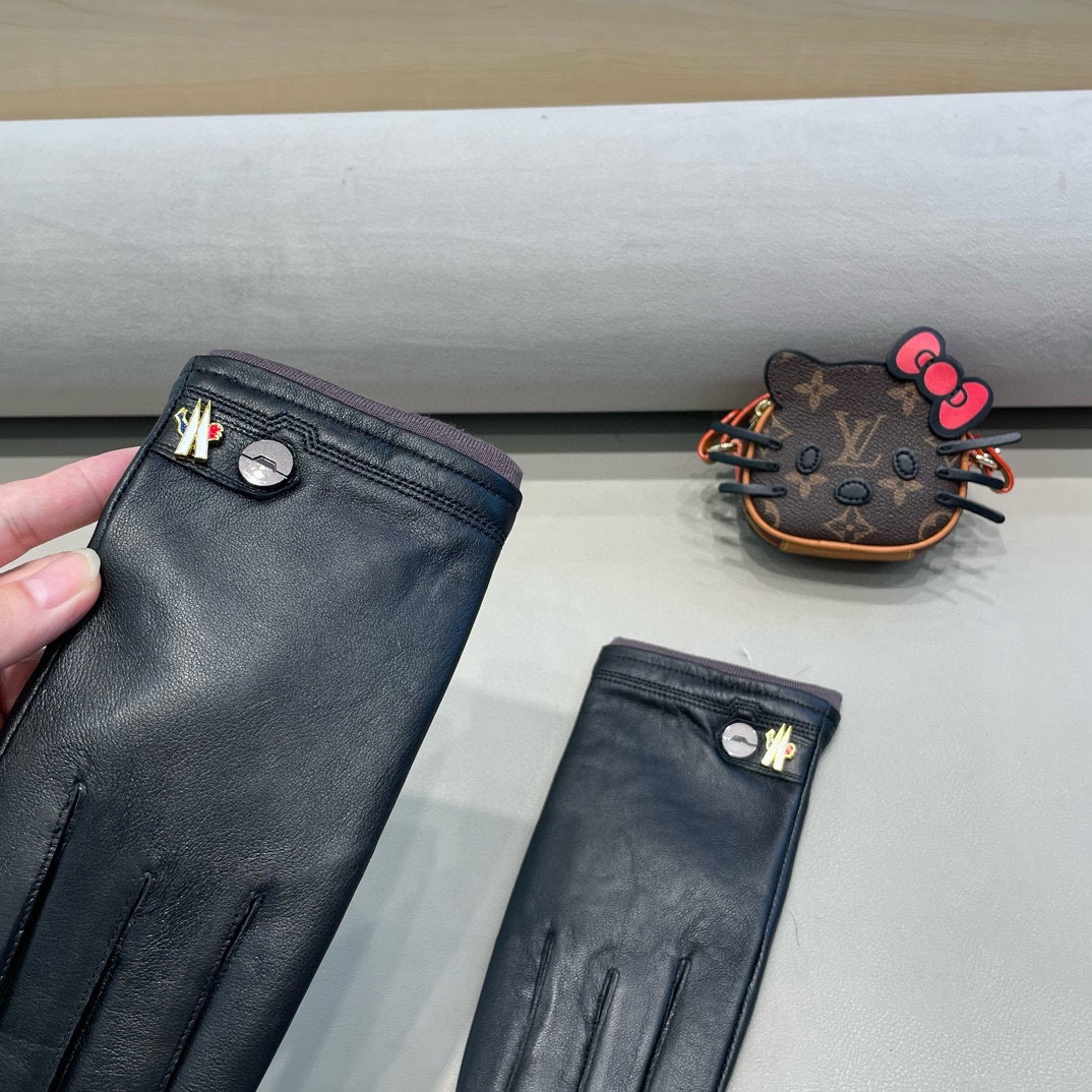 “Stylish Lamb-Skin Gloves for Autumn/Winter: Warm, Cozy, Classic Design (XL-XXL)” - 图片 8