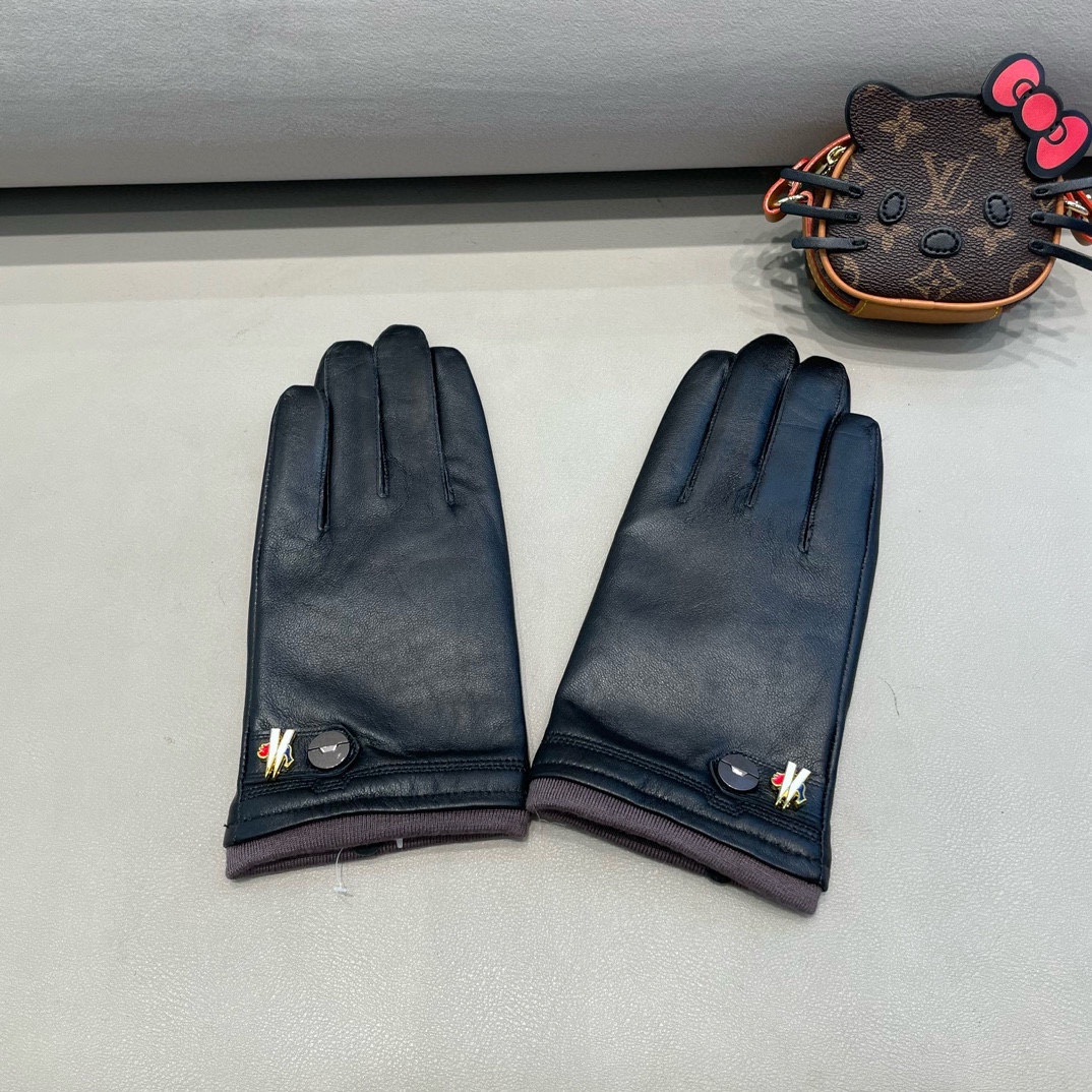 “Stylish Lamb-Skin Gloves for Autumn/Winter: Warm, Cozy, Classic Design (XL-XXL)” - 图片 7