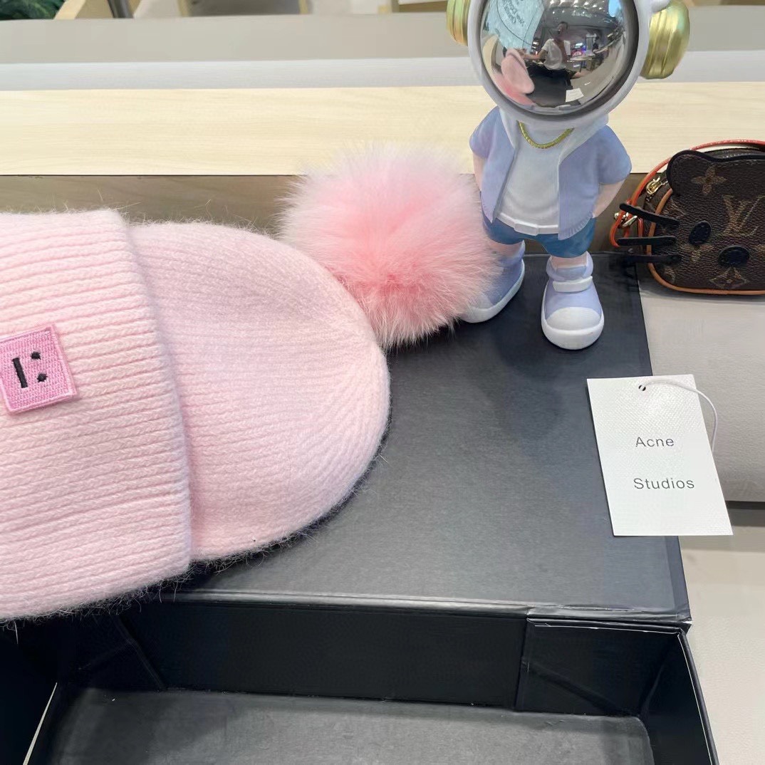 P126 [Acne] 2024 new smile-faced fall and hair-weave caps full of liquefies - 图片 6