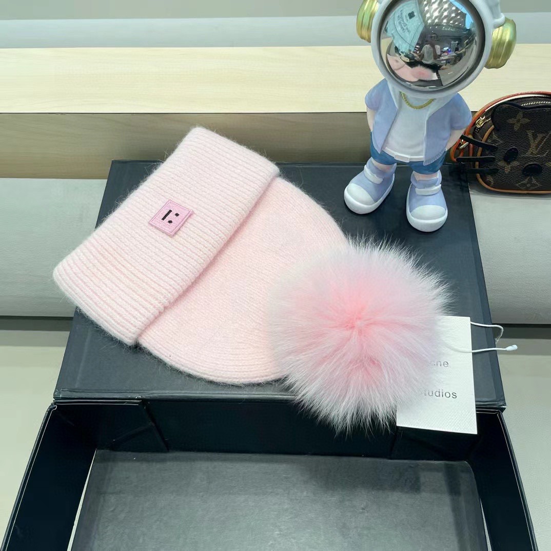 P126 [Acne] 2024 new smile-faced fall and hair-weave caps full of liquefies - 图片 8