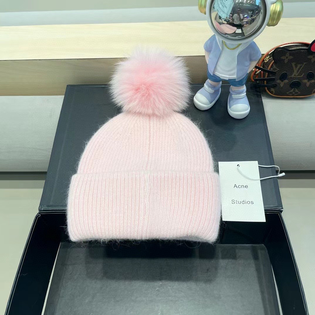 P126 [Acne] 2024 new smile-faced fall and hair-weave caps full of liquefies - 图片 7