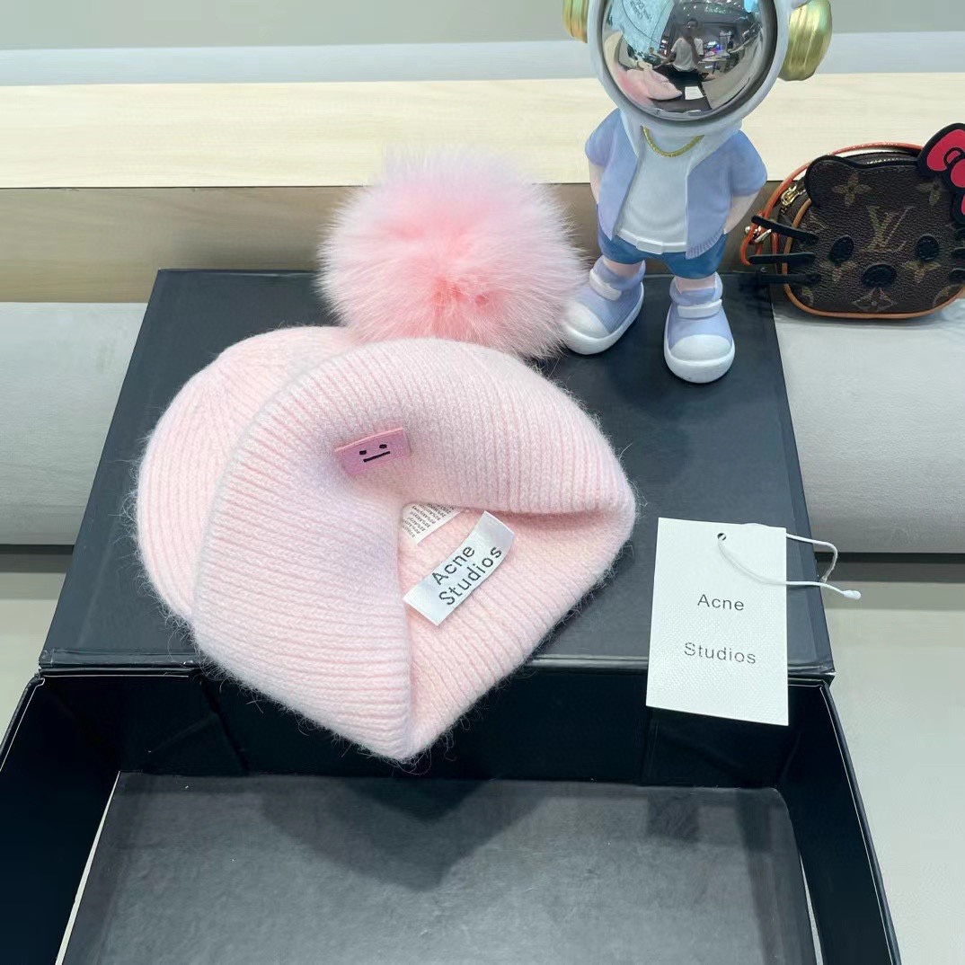 P126 [Acne] 2024 new smile-faced fall and hair-weave caps full of liquefies - 图片 9