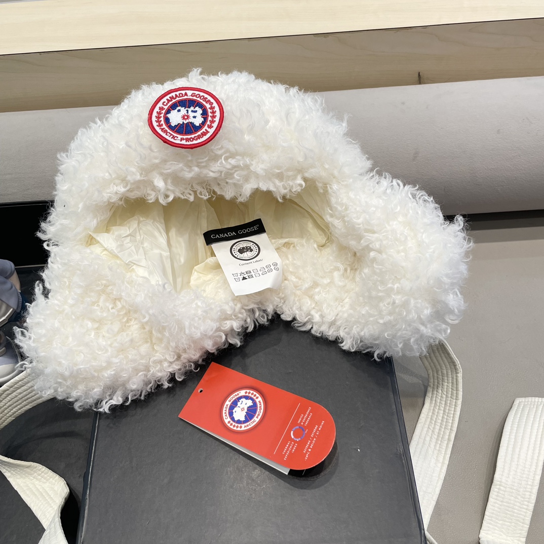 P126 CANADIAN GEESE, VELVET, RED HATS FOR THE WINTER, LITTLE WARM-FLOATED CAPS WITH VELVED SKI HATS - 图片 8