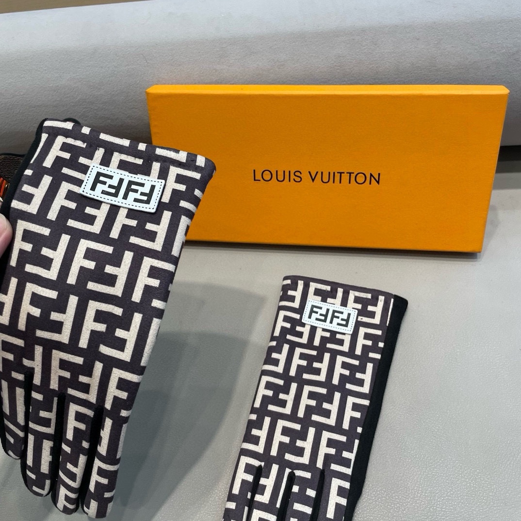 “Fendi Fendy Wool-Shield Gloves: Warmth and Style for Autumn/Winter” - 图片 7