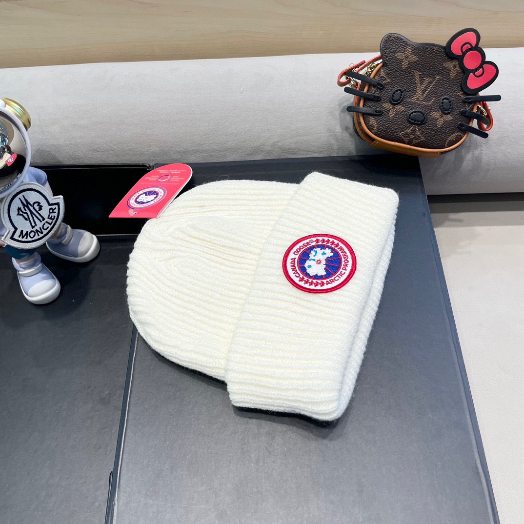 “New Canadian Goose Wool Knit Hat: Soft, Flexible, and Stylish!” - 图片 3