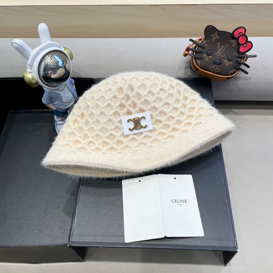 NO:220337,Celine autumn and winter versatile niche slim wool bucket hat women fashion short cover dome knitted fisherman hat fashion pot hat fisherman hat baseball hat knitted hat, hat, celine, espadrilles, hats19860909Celine秋冬百搭小众显瘦毛线水桶帽子女时尚短遮圆顶针织渔夫帽时尚盆帽帽子渔夫帽棒球帽针织帽,帽子,celine,espadrilles,hats,hat