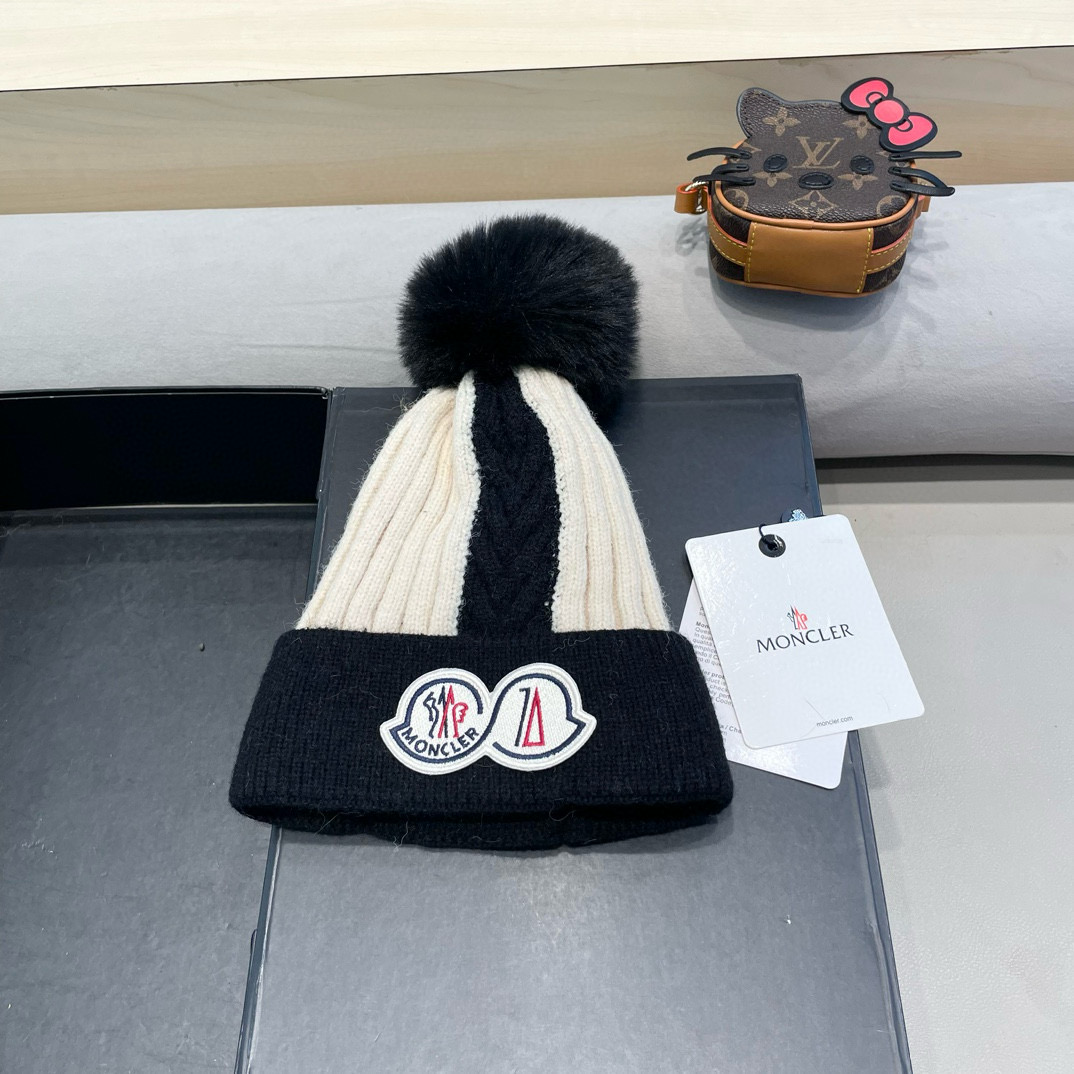 NO:218927,Monvler monteller hat women's winter big head circumference showing face small wool ball knitted hat plus velvet thickened cold warm wool hat hat fisherman hat baseball hat knitted hat, hat, Moncler, espadrilles, hats19860909monvler蒙口策帽子女冬季大头围显脸小毛球针织帽加绒加厚防寒保暖毛线帽帽子渔夫帽棒球帽针织帽,帽子,Moncler,espadrilles,hats,hat