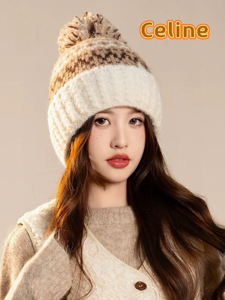 NO:218770,【CELINE】Early autumn high-end knitted wool hat, plush material, very versatile hat, fisherman hat, baseball hat, knit hat, hat, celine, celine, espadrilles, hats19860909【CELINE赛琳】早秋高端针织毛线帽,毛绒材质,非常百搭帽子渔夫帽棒球帽针织帽,帽子,celine,celine,espadrilles,hats,hat