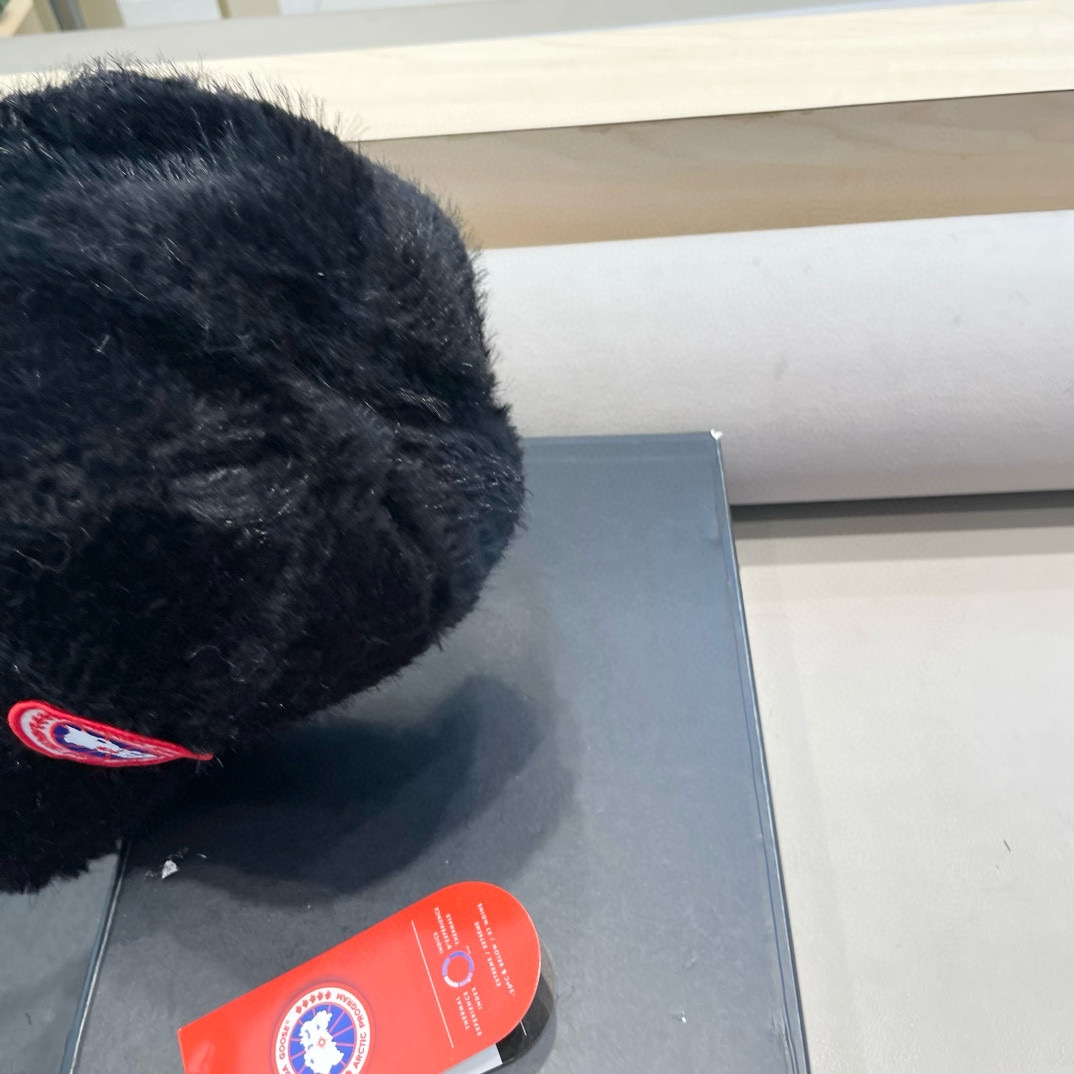 P105 CANADIAN OFFICIAL SIMONE GOOSE BASEBALL CAP WARMS UP IN THE AUTUMN AND WINTER - 图片 6