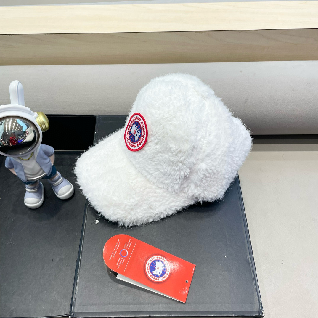 P105 CANADIAN OFFICIAL SIMONE GOOSE BASEBALL CAP WARMS UP IN THE AUTUMN AND WINTER - 图片 2