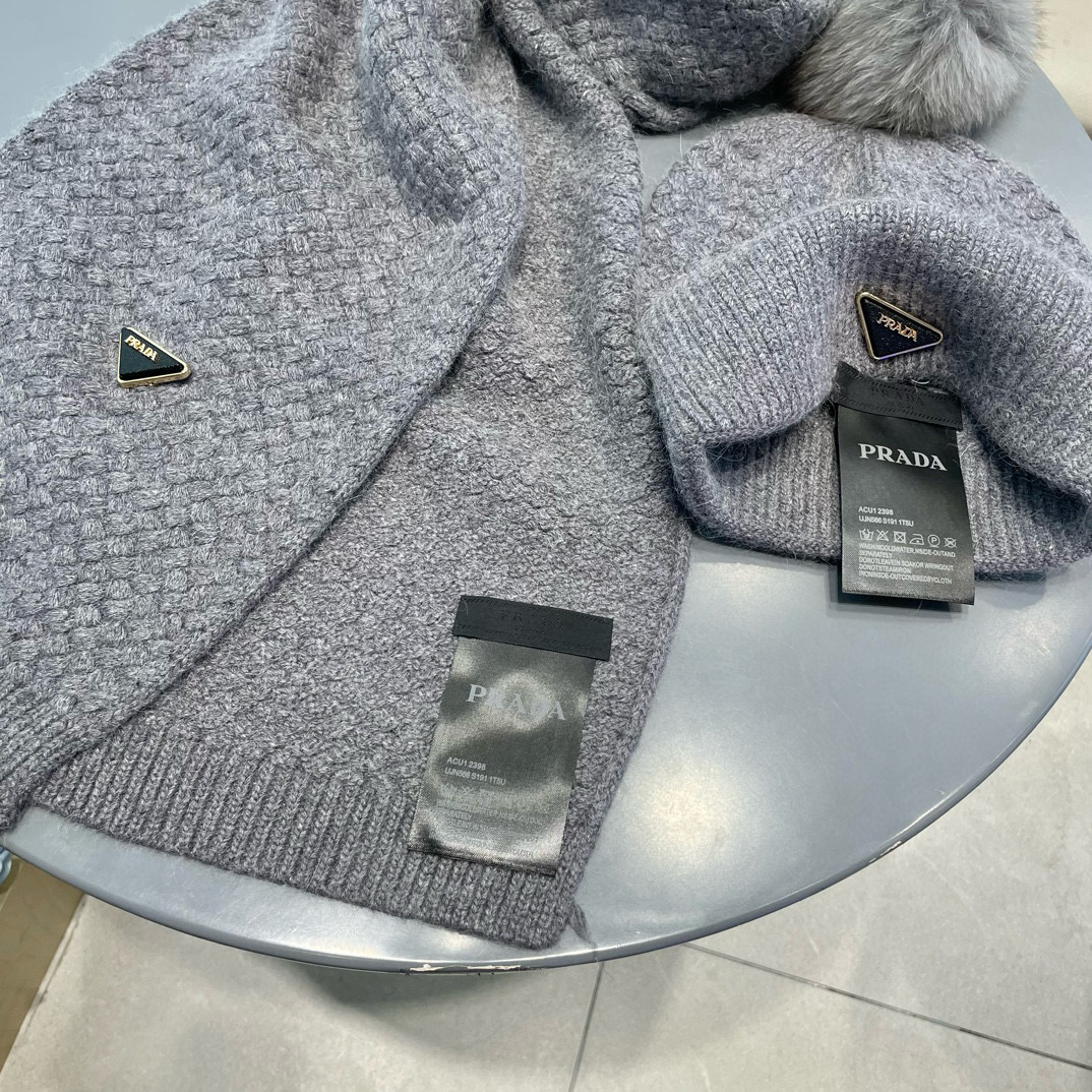 Prada! Hat and scarf! It’s so nice to be warm - 图片 9