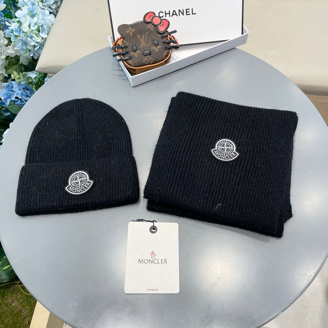 Classic Wool and Rabbit Blend Scarf for Stylish Warmth and Versatility - 图片 2