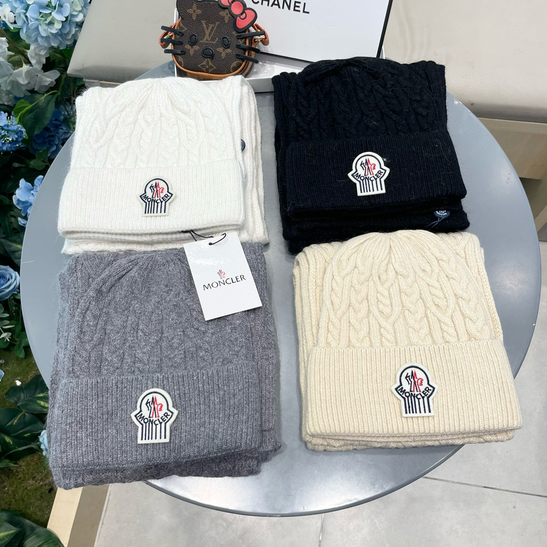 Stay Warm in Style with Moncler’s New Hat and Scarf Collection!