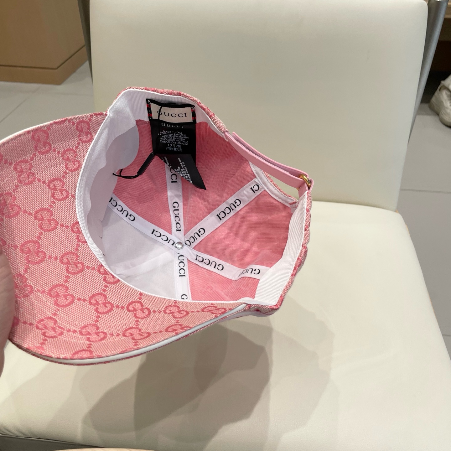  GUCCI古奇 简约棒球帽，很潮！休闲运动款，经典制作，超级好搭衣服！