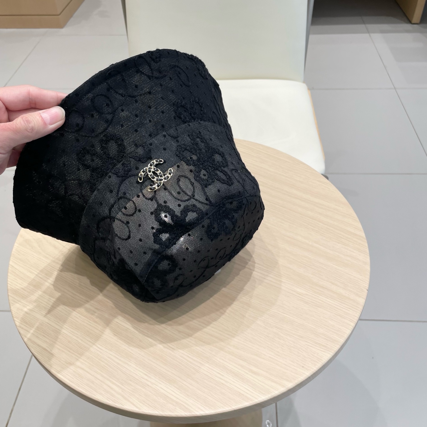  CHANEL香奈儿】2025新款简约刺绣logo棒球帽，新款出货，大牌款超好搭配，赶紧入手！