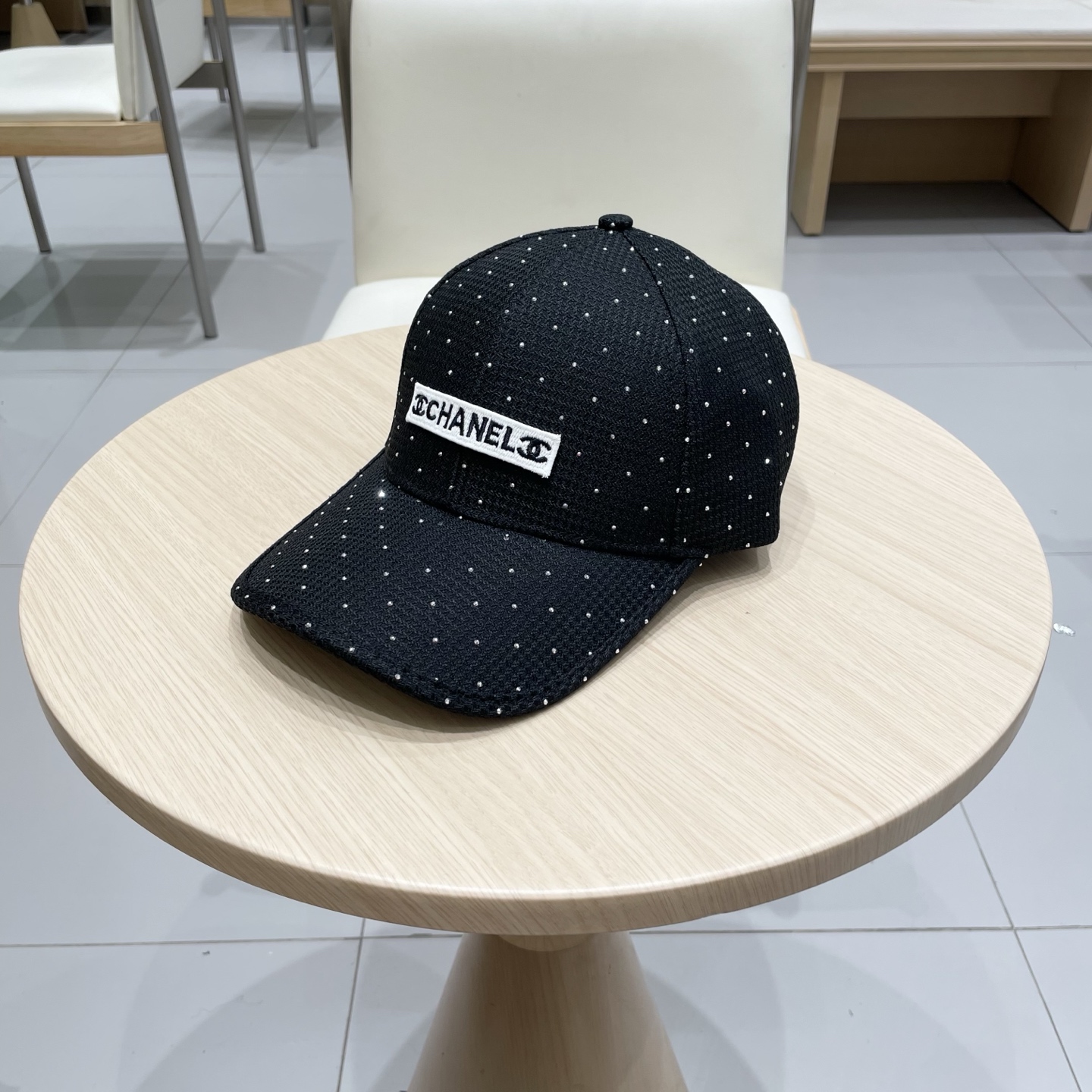  香奈儿CHANEL 2025新品点钻棒球帽，小香经典简约，时尚休闲设计 跑量新品