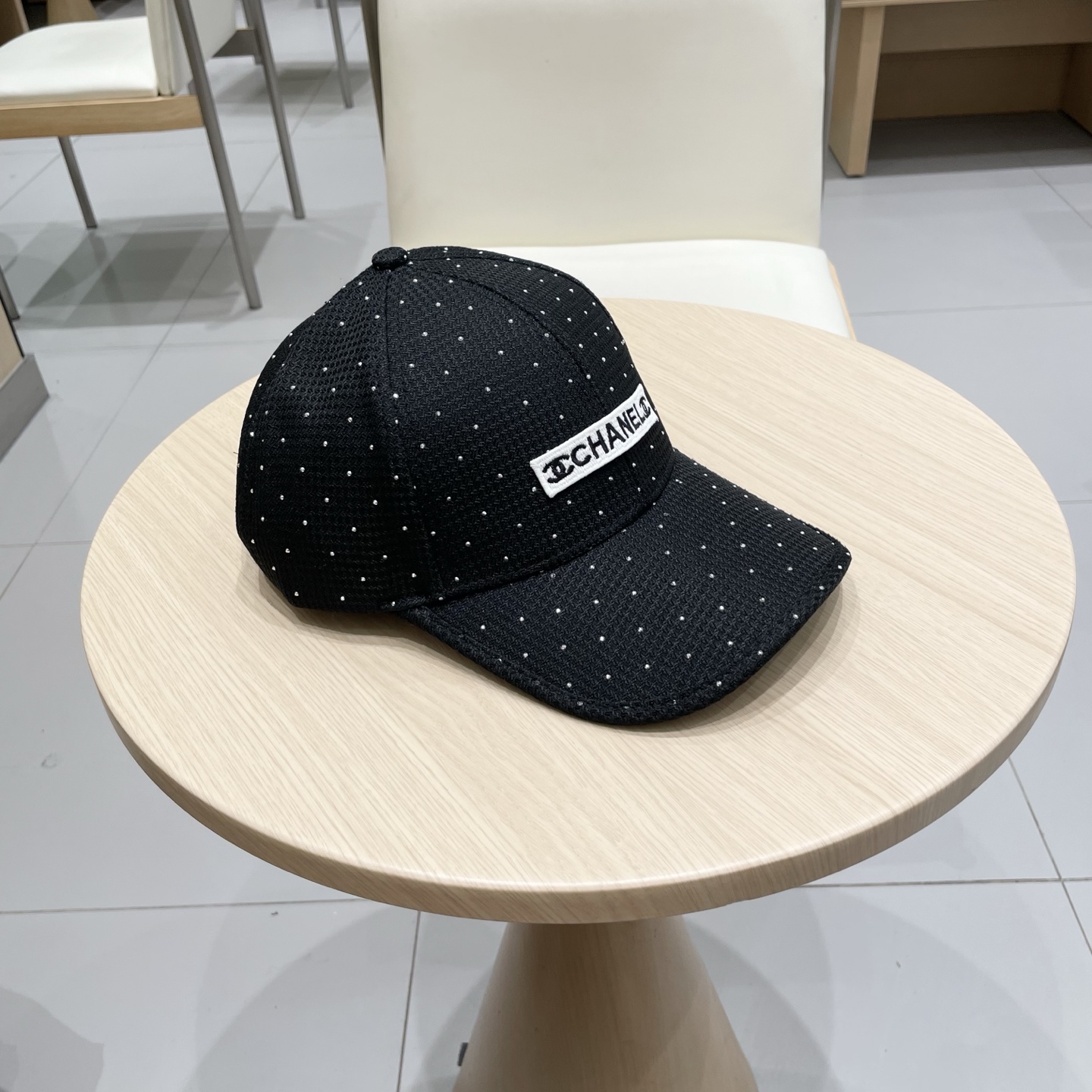  香奈儿CHANEL 2025新品点钻棒球帽，小香经典简约，时尚休闲设计 跑量新品